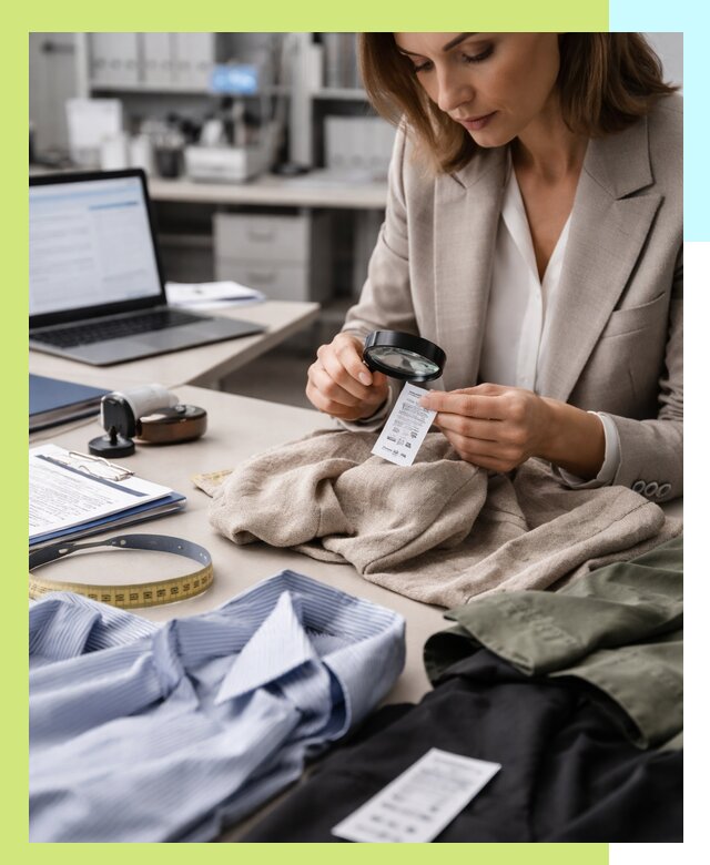 Сертификация одежды и текстиля в Туле, быстрая экспертиза