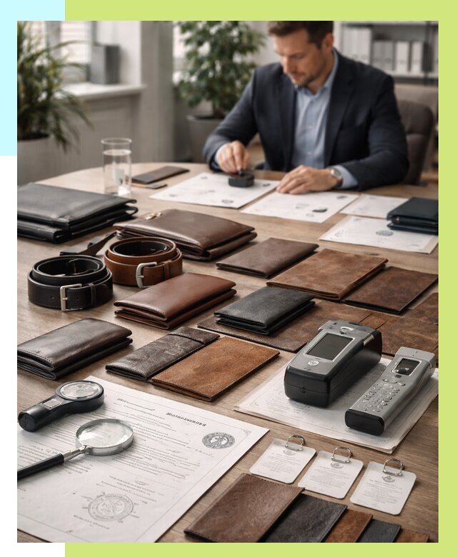 Сертификация кожаных изделий в Туле от 12203 р. | Алешин-Тул