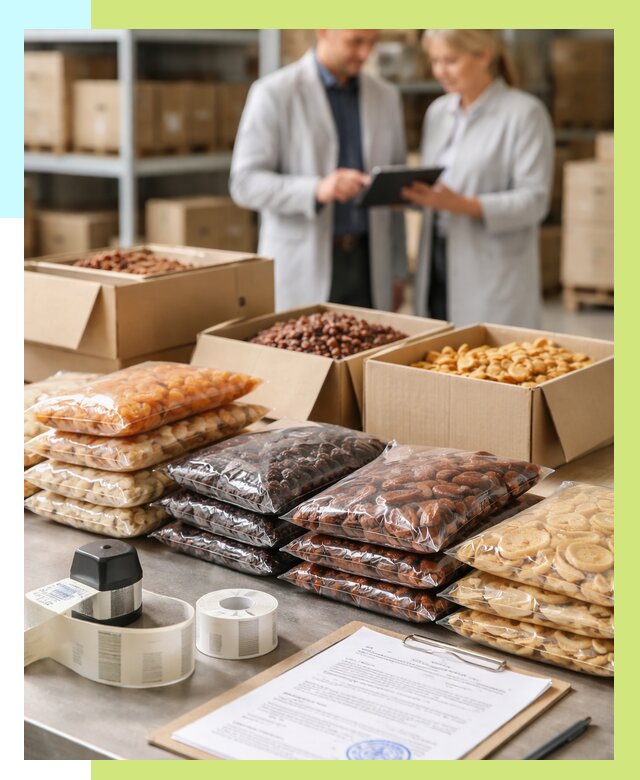 Сертификация сухофруктов в Туле от 12203 р. | Алешин-Тул под ключ