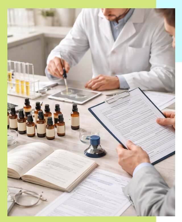 Сертификация эфирных масел и документация качества в Туле