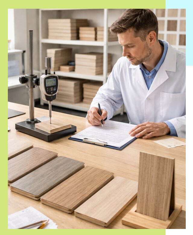 Сертификация ламината с испытаниями и оформлением документов в Туле