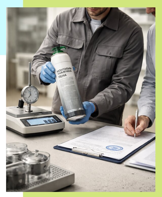 Сертификация монтажной пены в Туле от 15254 р. | Алешин-Тул