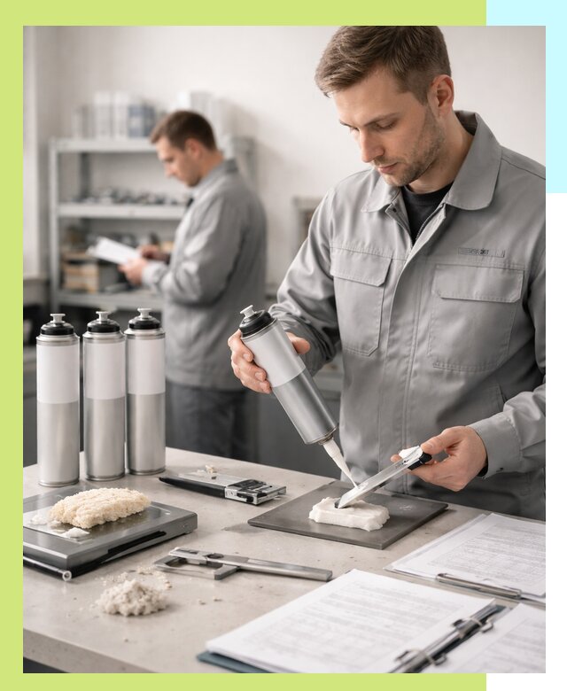 Сертификация монтажной пены и соответствие стандартам в Туле