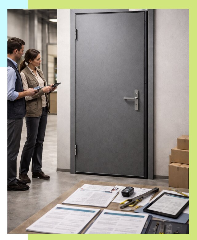 Сертификация противопожарных дверей в Туле от 9152 р. | Алешин-Тул