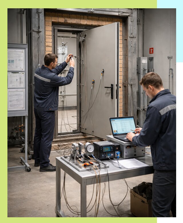 Сертификация противопожарных дверей в Туле по ГОСТ и ТР