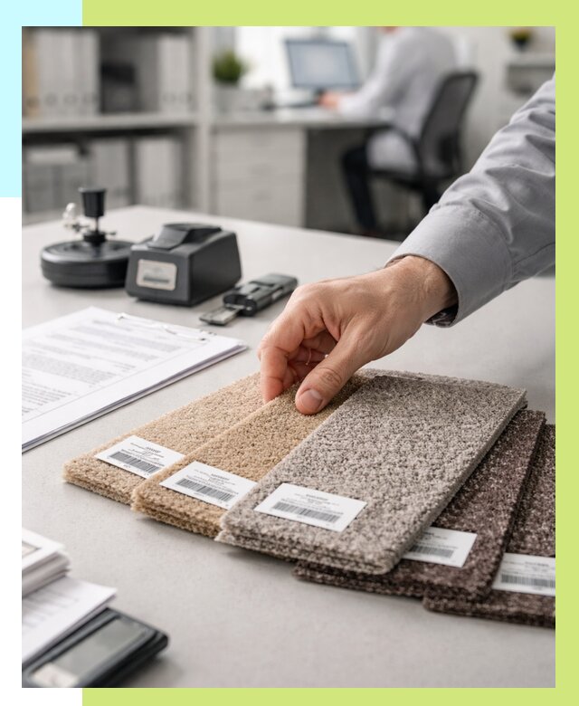 Сертификация ковролина в Туле от 15254 р., Алешин-Тул