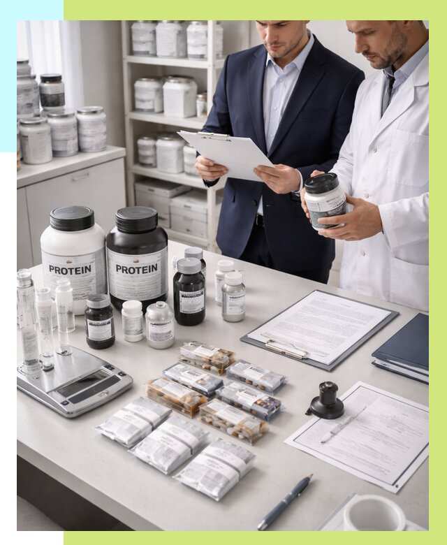 Сертификация спортивного питания в Туле от 15254 р., Алешин-Тул