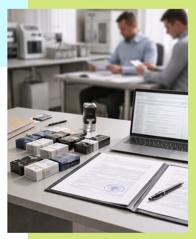 Сертификация сигарет под ключ в Туле от 45761 р. | Алешин-Тул