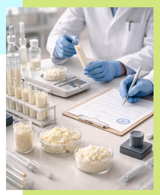 Сертификация творога в Туле от 12203 р. под ключ | Алешин-Тул