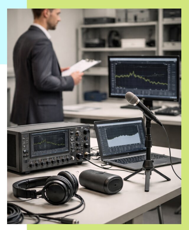 Сертификация аудиотехники в Туле от 15254 р., Алешин-Тул