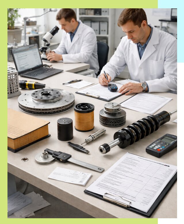 Сертификация автозапчастей и комплектующих в Туле по ГОСТ