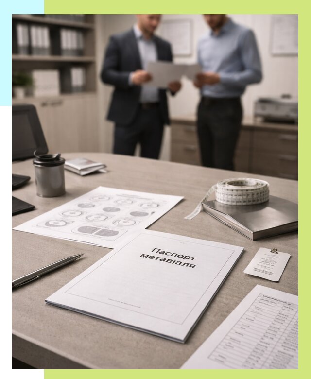 Паспорт материала и качества в Туле от 4576 р. | Алешин-Тул