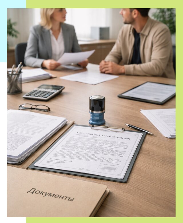 Сертификат соответствия на продукцию в Туле от 15254 р.|Алешин-Тул