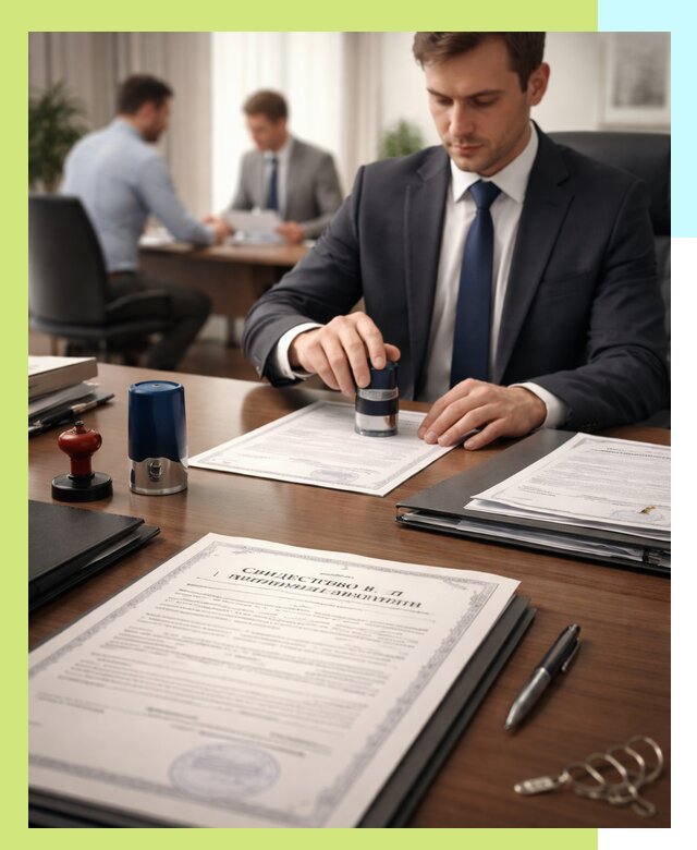 Оформление свидетельства о государственной регистрации в Туле