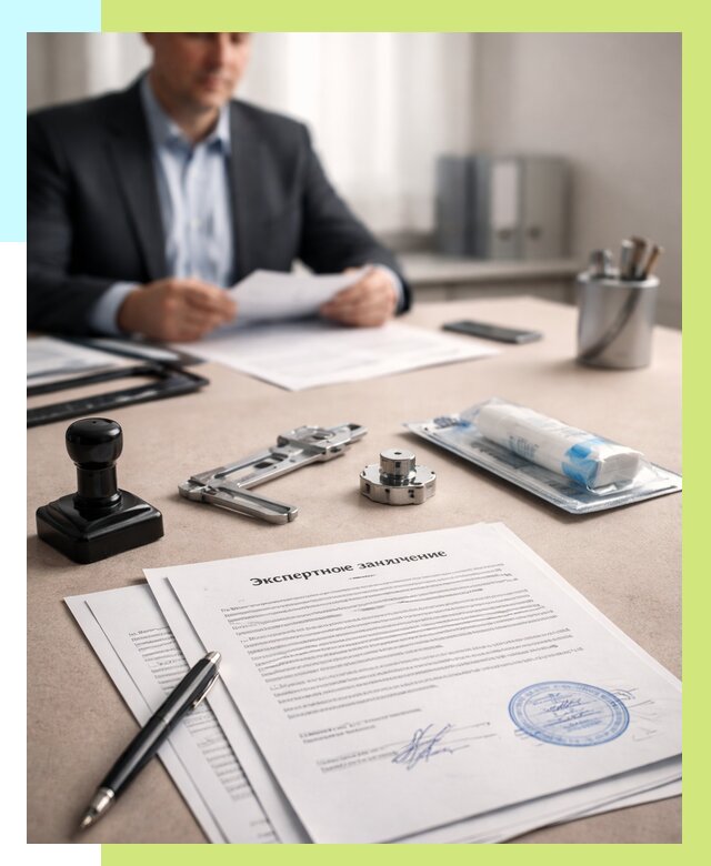 Экспертное заключение на продукцию в Туле от 8644 р. | Алешин-Тул