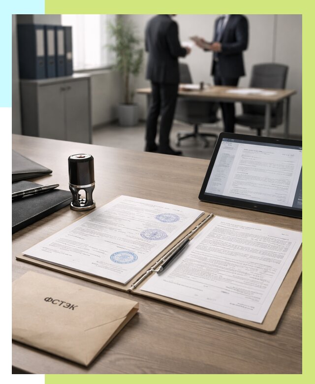 Заключение ФСТЭК в Туле от 25423 р. Оформить в Алешин-Тул