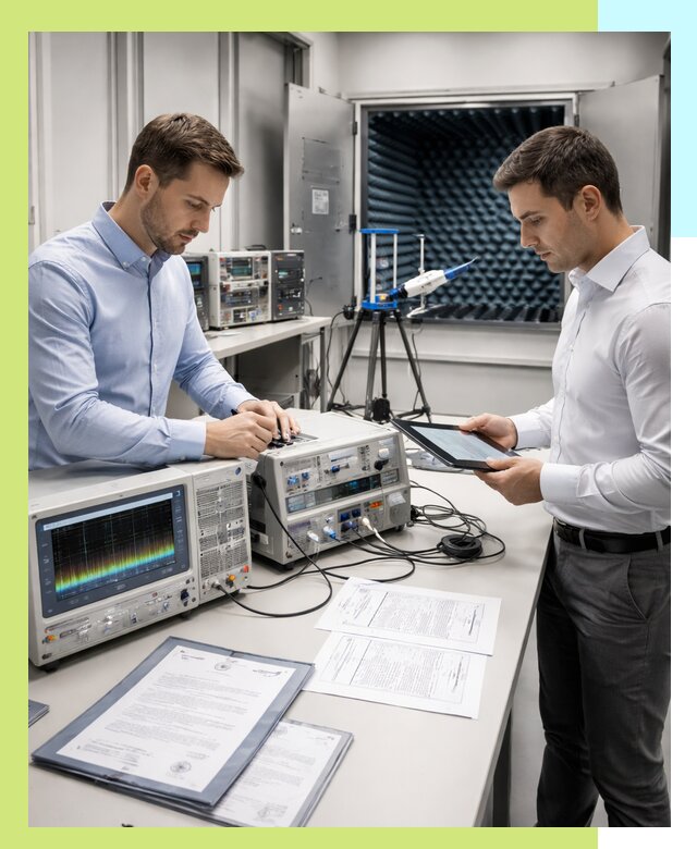 Оформление и выдача сертификата ЭМС для продукции в Туле