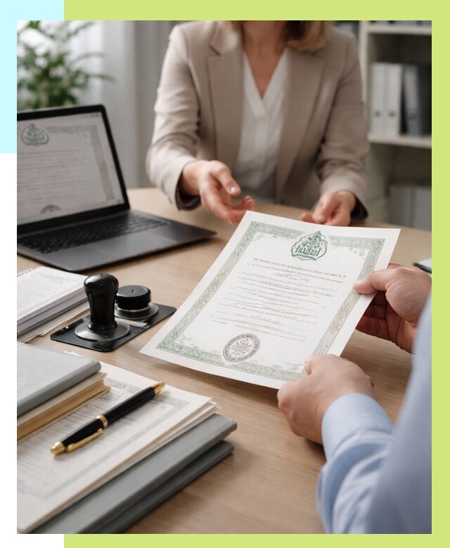 Халяль сертификат в Туле, получить от 15254 р. | Алешин-Тул