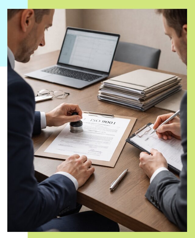 Сертификат ISO 9001 в Туле купить от 81352 р. | Алешин-Тул