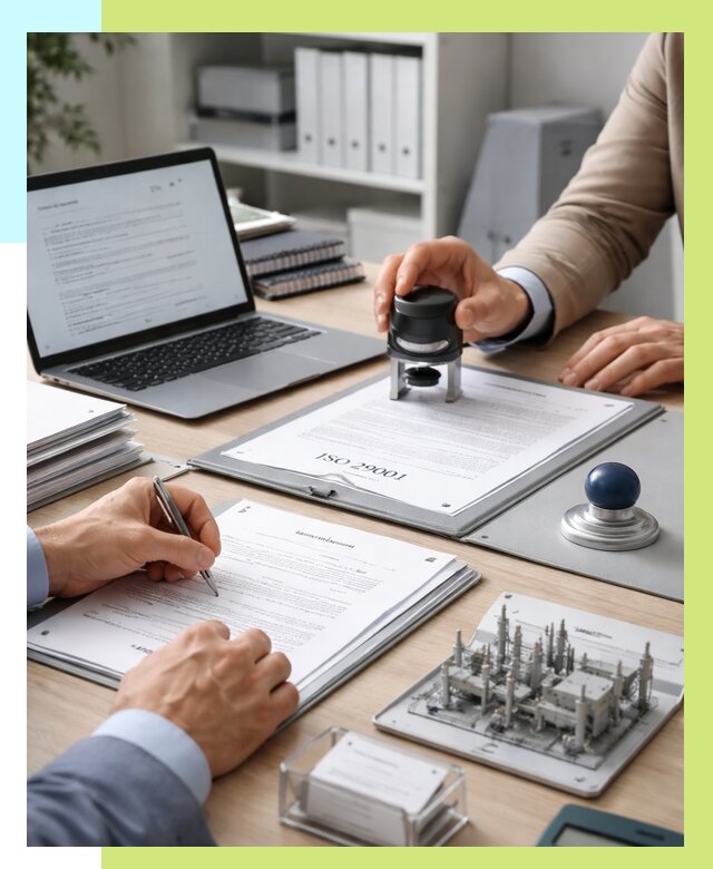 Сертификат ISO 29001 в Туле под ключ от 76268 р. | Алешин-Тул