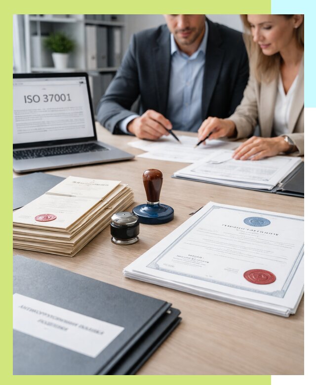 Получение сертификата ISO 37001 по системе борьбы с коррупцией в Туле