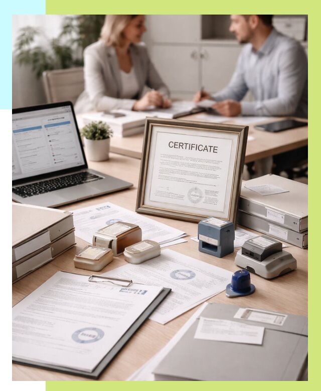 Сертификация компании в Туле от 45761 р. | Алешин-Тул — заказ